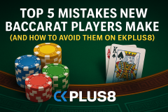 Top 5 Baccarat Mistakes Beginners Make on EKPLUS8